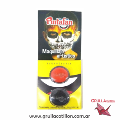 MAQUILLAJE ARTISTICO - ROJO Y NEGRO