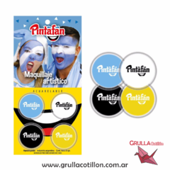 MAQUILLAJE ARGENTINA 4 COLORES