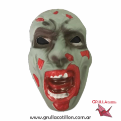 CARETA PLASTICA ZOMBIE