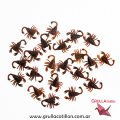 ESCORPION DE GOMA x10
