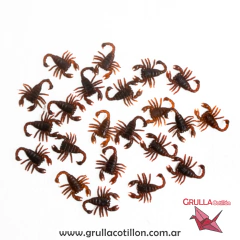 ESCORPION DE GOMA x10