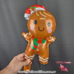 MINI GLOBO GALLETITA JENGIBRE NAVIDAD