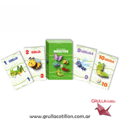 PACK MINI NAIPES INSECTOS x6 - comprar online