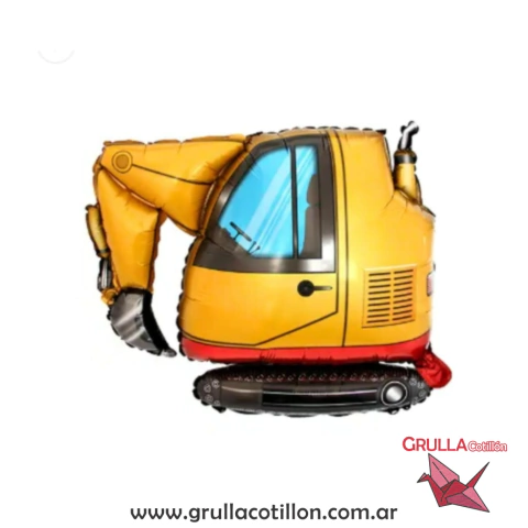 GLOBO MINI EXCAVADORA 40 cm.