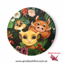 PLATO ANIMALITOS SELVA DISNEY x8
