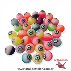 PELOTITAS SALTARINAS OJITOS x5