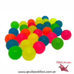 PELOTITAS SALTARINAS LISAS x5