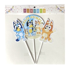 CAKE TOPPER x3 - BLUEY