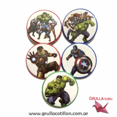 PIN AVENGERS x5