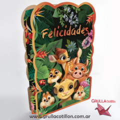 PIÑATA ANIMALITOS SELVA DISNEY