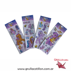 PLANCHITA DE STICKERS - MY LITTLE PONY