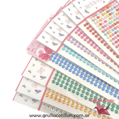 STRASS CRISTALES AUTOADHESIVOS (ELEGIR COLOR) en internet