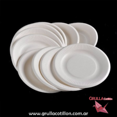 PLATO DESCARTABLE x50