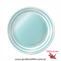 PLATO CELESTE PERLADO x6