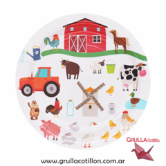 PLATO ESTABLO GRANJA x6 - comprar online
