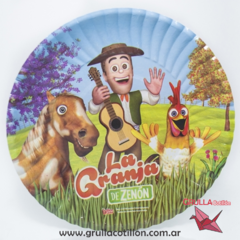PLATOS LA GRANJA DE ZENON x8