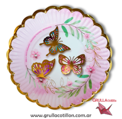 PLATO MARIPOSA GLAM x8