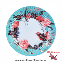 PLATO PAJARITO x6