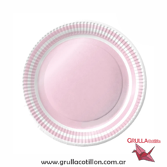 PLATO ROSA PERLADO x6