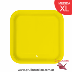 BANDEJA AMARILLA x8