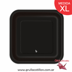 BANDEJA NEGRA x8