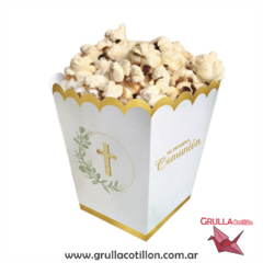 POCHOCLERA COMUNION HOJAS x8