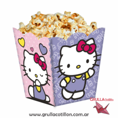 CAJITA POCHOCLERA HELLO KITTY x6