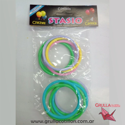 PULSERAS PASTEL x12
