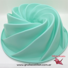 MOLDE SAVARIN ONDAS - COLORES PASTEL - tienda online