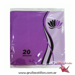 SERVILLETAS ECONOMICAS x 20 UNIDADES - Grulla Mayorista