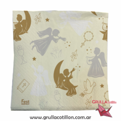 SERVILLETA ESTAMPADA ANGELITOS x20 - comprar online