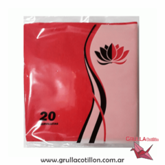 SERVILLETAS ECONOMICAS x 20 UNIDADES - Grulla Mayorista