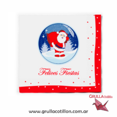 SERVILLETAS DELUX NAVIDAD ESFERA x20 - comprar online