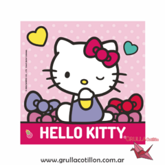 SERVILLETA ESTAMPADA HELLO KITTY x20
