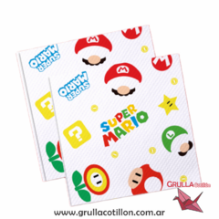 SERVILLETAS SUPER MARIO BROS x20