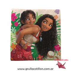SERVILLETA ESTAMPADA MOANA x20