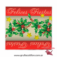 SERVILLETAS DELUX FELICES FIESTAS x20