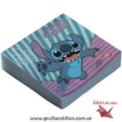 SERVILLETA ESTAMPADA STITCH x20 - comprar online