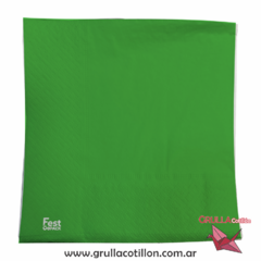 SERVILLETAS PREMIUM VERDE x20 - comprar online