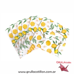 SERVILLETAS LIMON x20