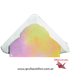 SERVILLETERO MULTICOLOR PASTEL