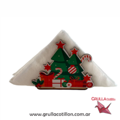 SERVILLETERO NAVIDAD ARBOLITO