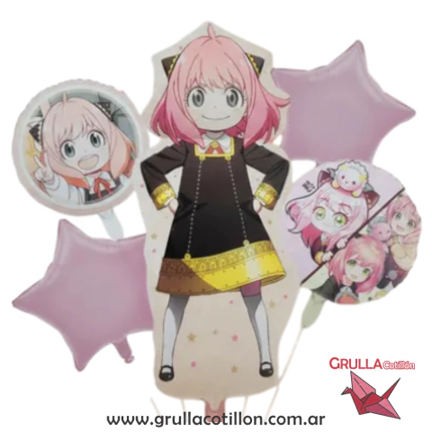 SET 5 GLOBOS ANYA FORGER - comprar online