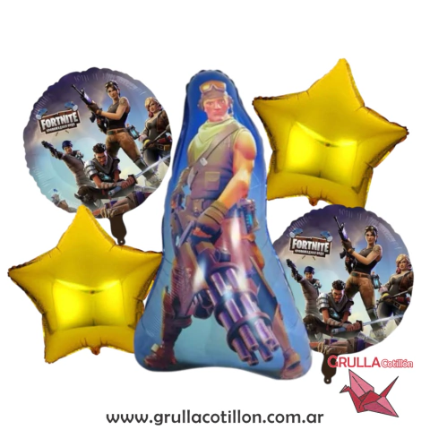 SET 5 GLOBOS FORTNITE