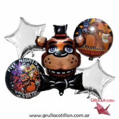 SET 5 GLOBOS FIVE NIGHT AL FREDDY'S