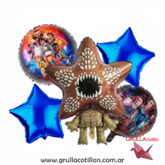 SET 5 GLOBOS STRANGERS THINGS