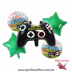 SET 5 GLOBOS JOYTICK