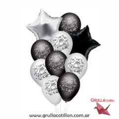BOUQUET GLOBOS ME RECIBI