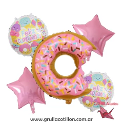 SET 5 GLOBOS DONA