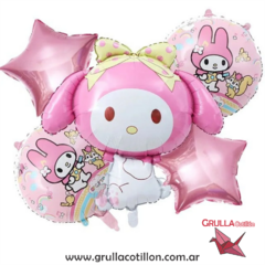 SET 5 GLOBOS MY MELODY - comprar online